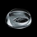 Slanted Top Crystal Paperweight